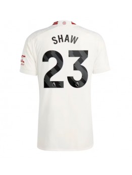 Manchester United Luke Shaw #23 Replika Tredje Kläder 2023-24 Kortärmad